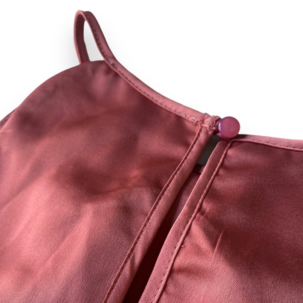 Monteau LA Barbie Pink Mauve Tank Top (S) - Picture 6 of 11